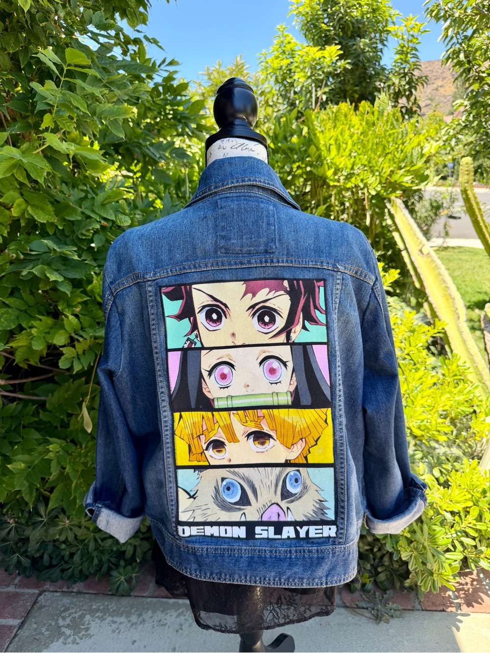Women's Demon Slayer Jean Jacket XL
